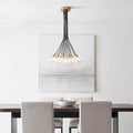 VISUAL COMFORT MODERN, GAMBIT CHANDELIER, CHANDELIER LIGHT