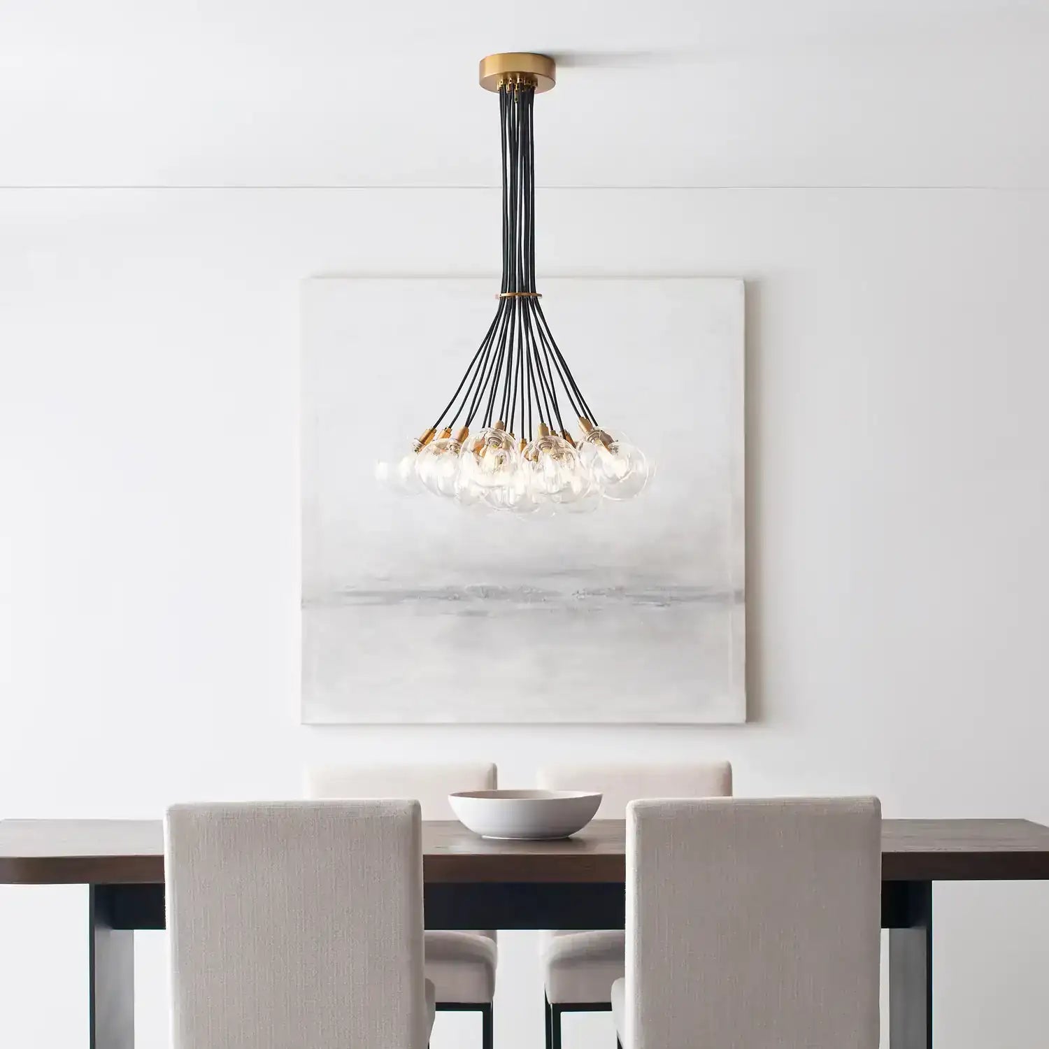 VISUAL COMFORT MODERN, GAMBIT CHANDELIER, CHANDELIER LIGHT