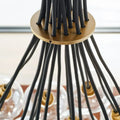 VISUAL COMFORT MODERN, GAMBIT CHANDELIER, CHANDELIER LIGHT