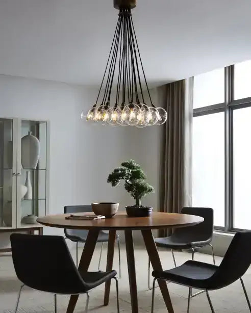 VISUAL COMFORT MODERN, GAMBIT CHANDELIER, CHANDELIER LIGHT
