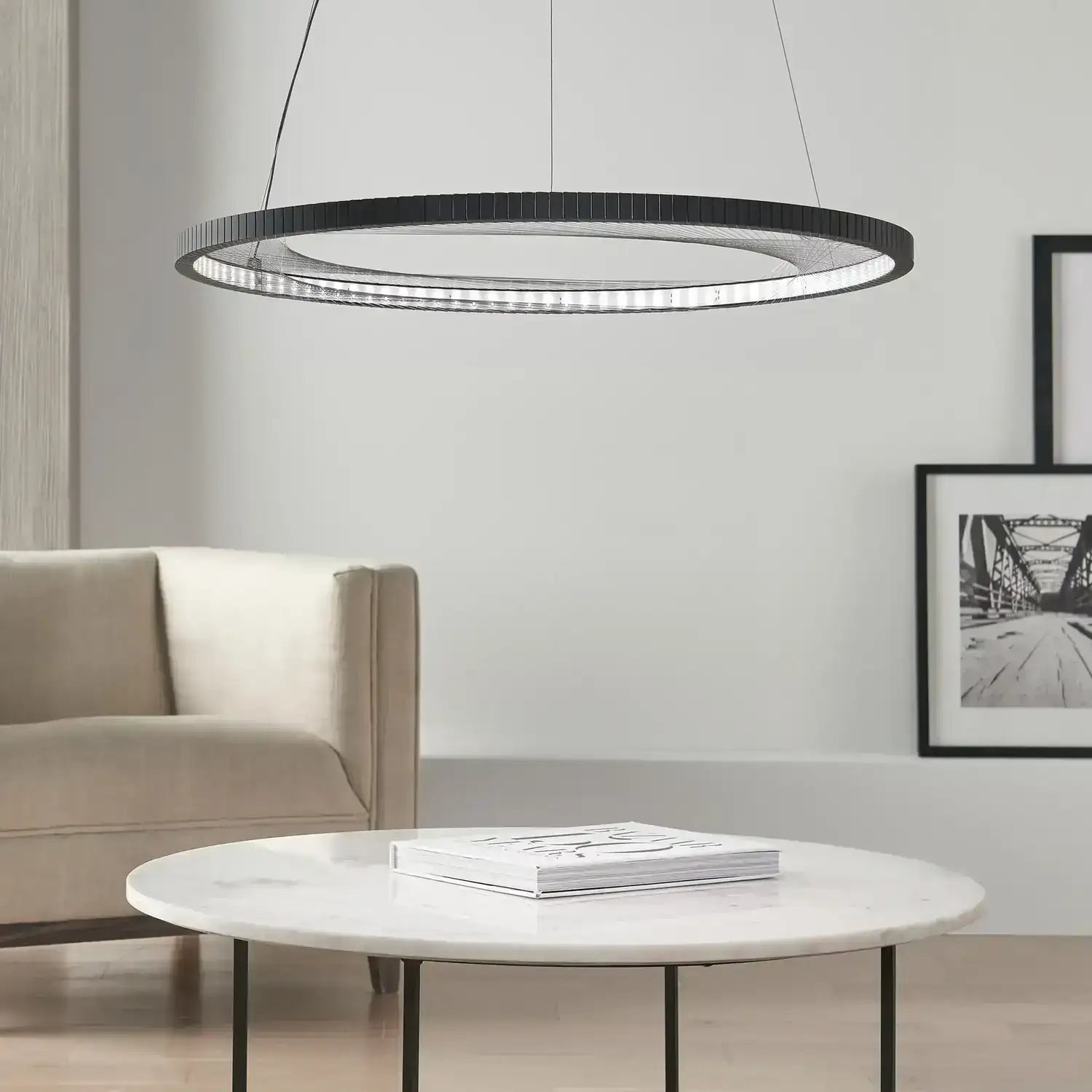 VISUAL COMFORT MODERN, INTERLACE CHANDELIER, CHANDELIER LIGHT