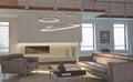 VISUAL COMFORT MODERN, INTERLACE CHANDELIER, CHANDELIER LIGHT