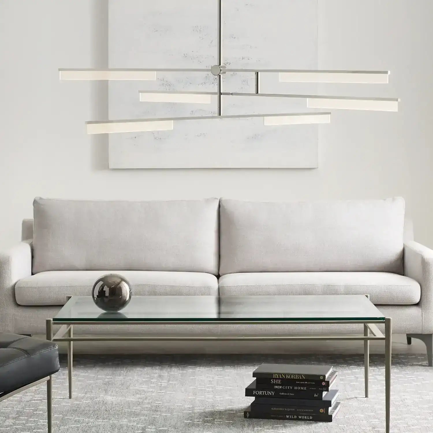 VISUAL COMFORT MODERN, KLEE CHANDELIER, CHANDELIER LIGHT