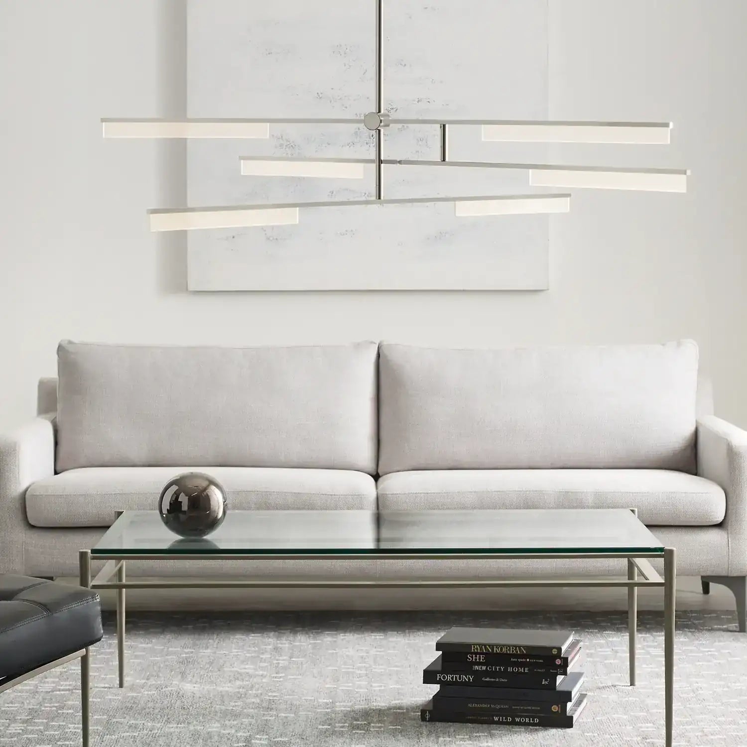 VISUAL COMFORT MODERN, KLEE CHANDELIER, CHANDELIER LIGHT