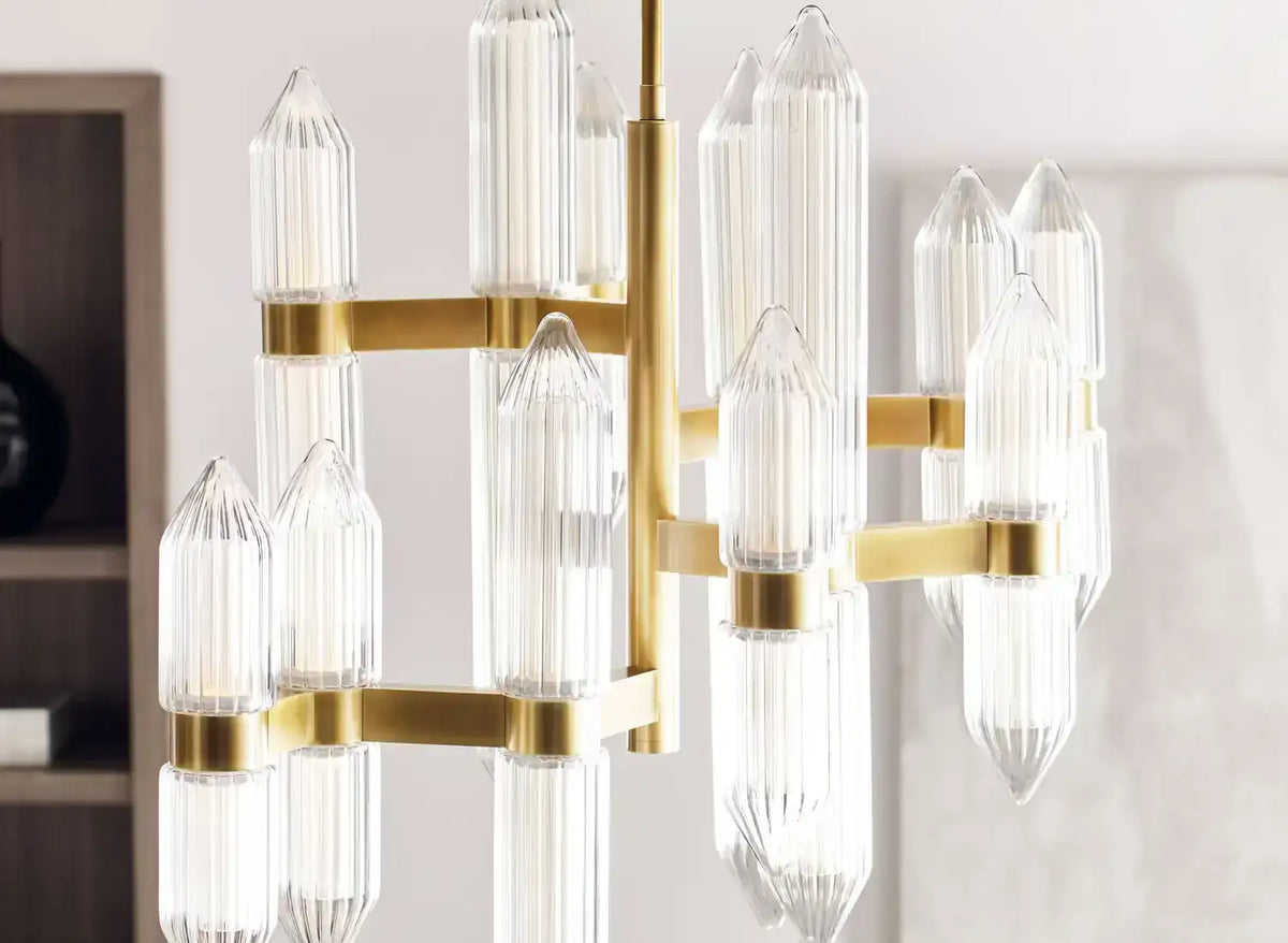 VISUAL COMFORT MODERN, LANGSTON CHANDELIER, CHANDELIER LIGHT