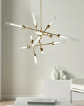 VISUAL COMFORT MODERN, LINGER ABSTRACT CHANDELIER, CHANDELIER LIGHT