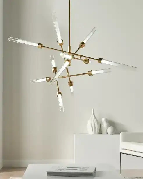 VISUAL COMFORT MODERN, LINGER ABSTRACT CHANDELIER, CHANDELIER LIGHT
