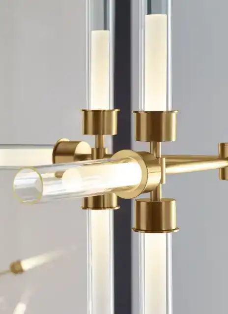 VISUAL COMFORT MODERN, LINGER ABSTRACT CHANDELIER, CHANDELIER LIGHT