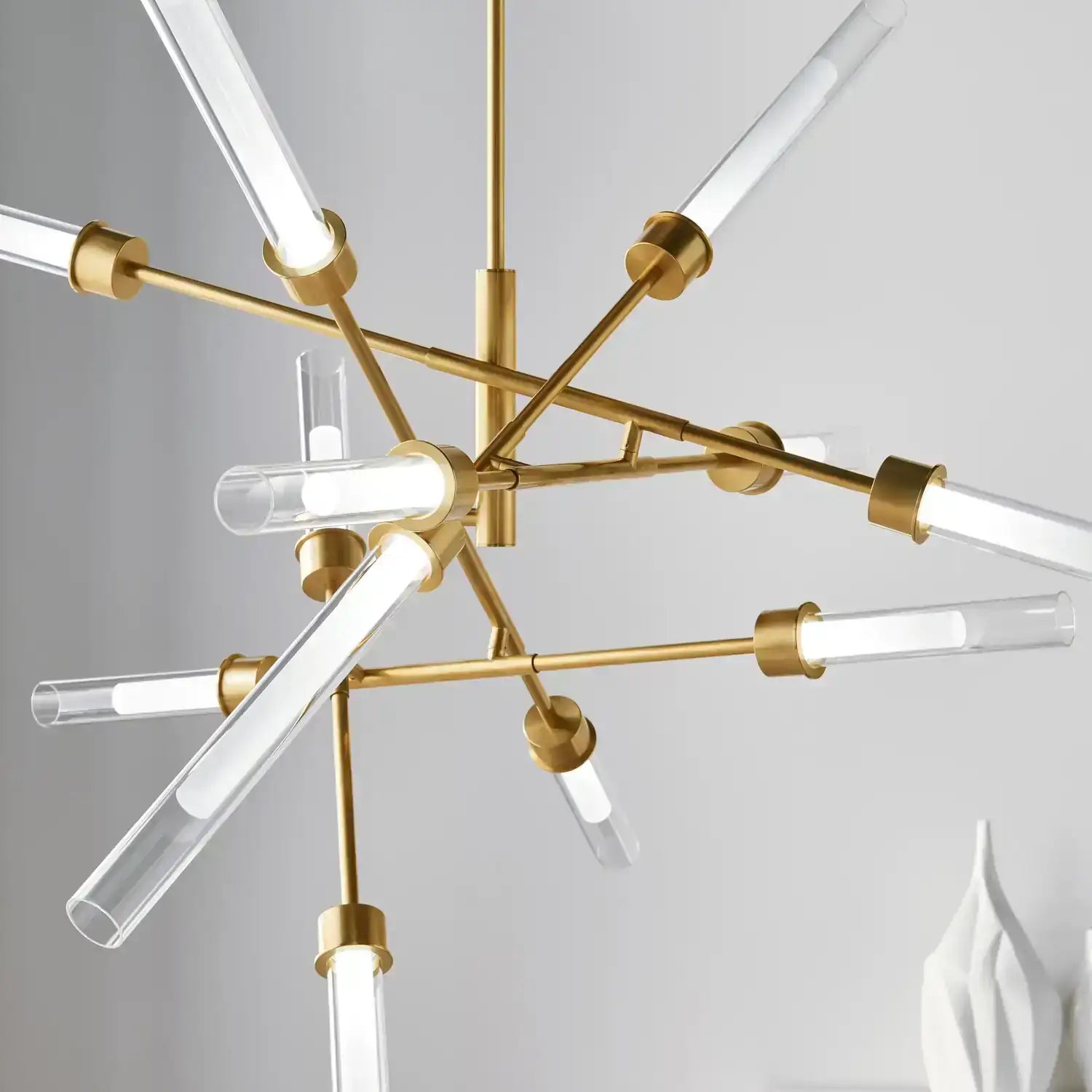VISUAL COMFORT MODERN, LINGER ABSTRACT CHANDELIER, CHANDELIER LIGHT