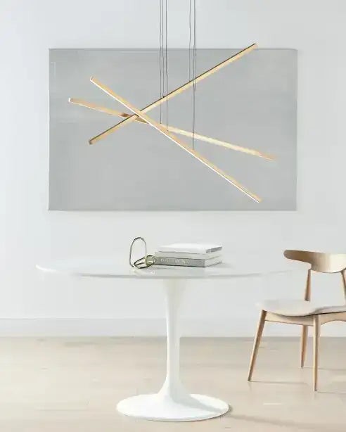 VISUAL COMFORT MODERN, ESSENCE TRIO LINEAR, CHANDELIER LIGHT