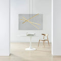 VISUAL COMFORT MODERN, ESSENCE TRIO LINEAR, CHANDELIER LIGHT