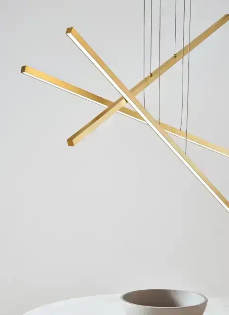 VISUAL COMFORT MODERN, ESSENCE TRIO LINEAR, CHANDELIER LIGHT