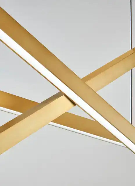 VISUAL COMFORT MODERN, ESSENCE TRIO LINEAR, CHANDELIER LIGHT