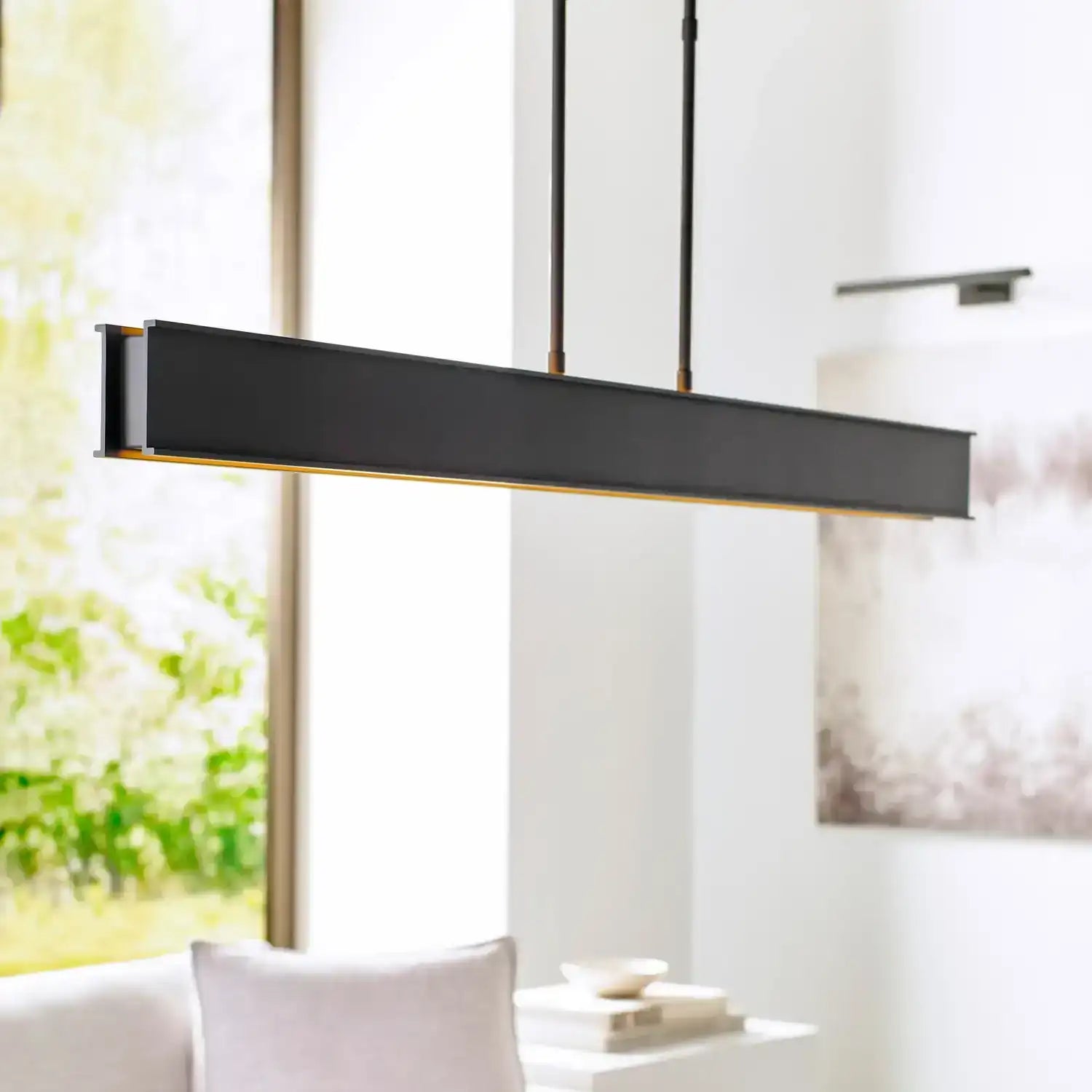 VISUAL COMFORT MODERN, I-BEAM LINEAR SUSPENSION, PENDANT LIGHT