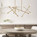 VISUAL COMFORT & CO., LINE WAVE CHANDELIER, CHANDELIER LIGHT