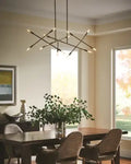 VISUAL COMFORT & CO., LINE WAVE CHANDELIER, CHANDELIER LIGHT