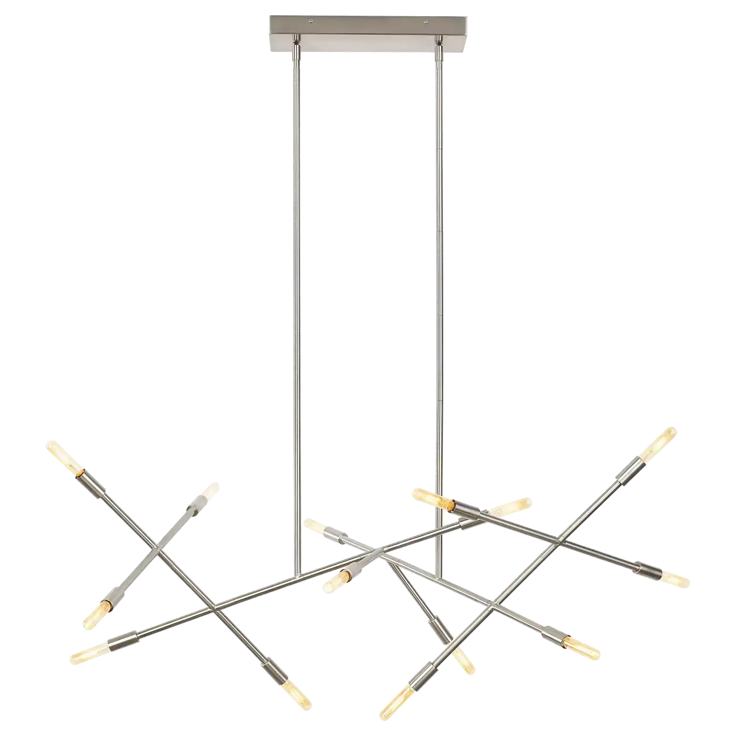VISUAL COMFORT MODERN, LINE WAVE CHANDELIER, CHANDELIER LIGHT