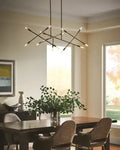 VISUAL COMFORT MODERN, LINE WAVE CHANDELIER, CHANDELIER LIGHT