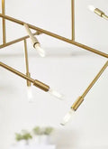 VISUAL COMFORT MODERN, LINE WAVE CHANDELIER, CHANDELIER LIGHT