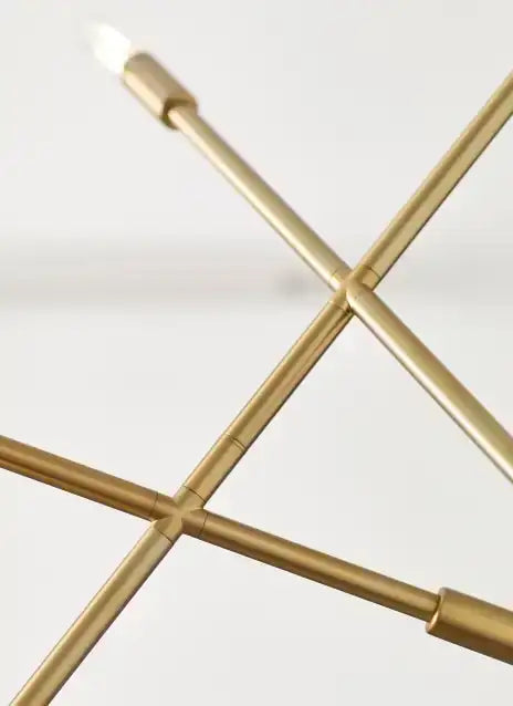 VISUAL COMFORT MODERN, LINE WAVE CHANDELIER, CHANDELIER LIGHT