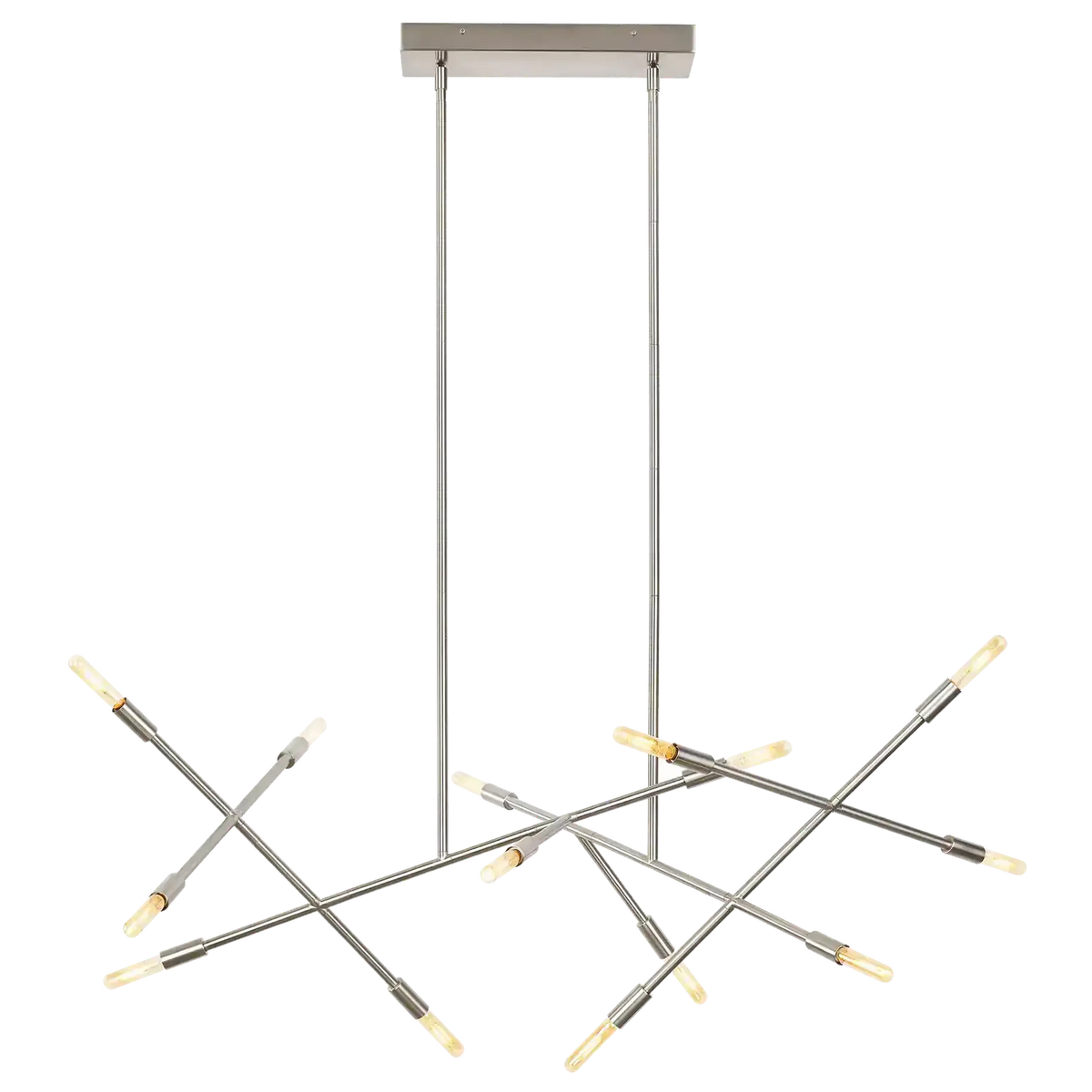 VISUAL COMFORT MODERN, LINE WAVE CHANDELIER, CHANDELIER LIGHT