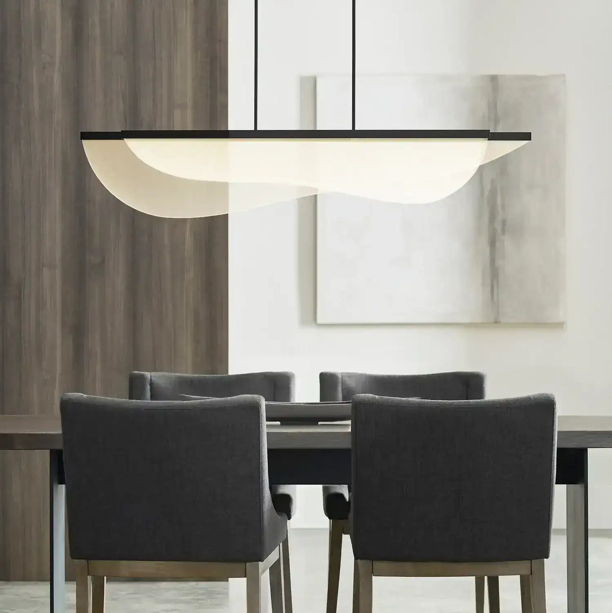 VISUAL COMFORT MODERN, NYRA LINEAR SUSPENSION, PENDANT LIGHT