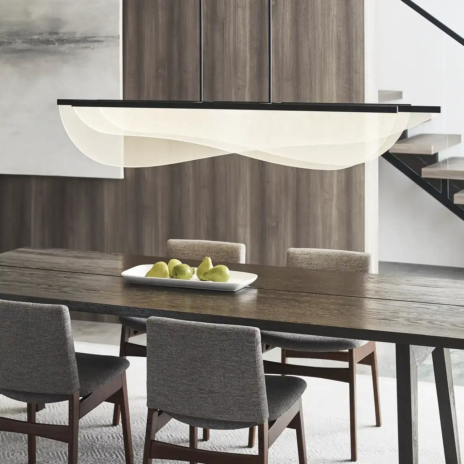 VISUAL COMFORT MODERN, NYRA LINEAR SUSPENSION, PENDANT LIGHT
