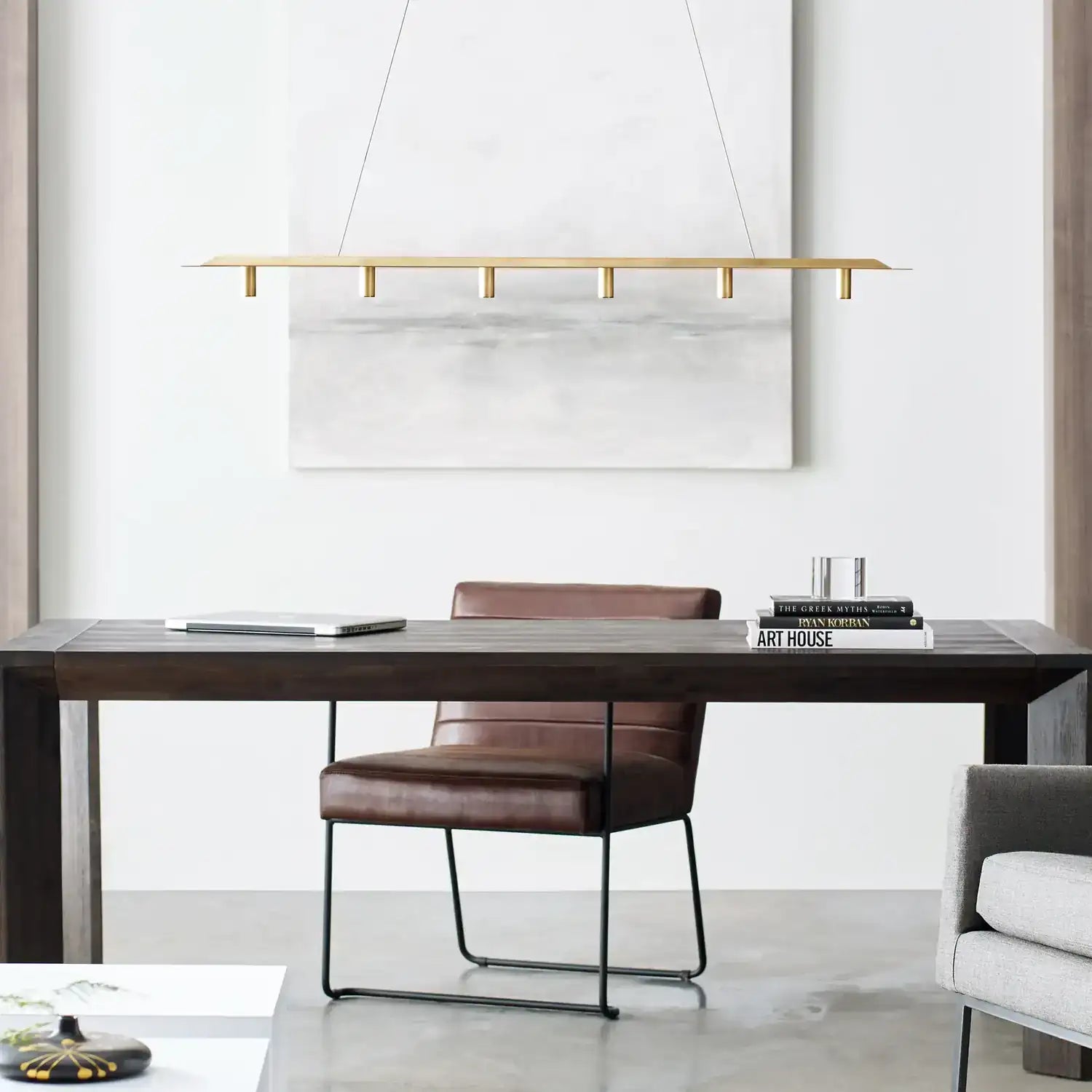 VISUAL COMFORT MODERN, PONTE LINEAR SUSPENSION, PENDANT LIGHT