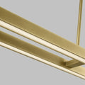 VISUAL COMFORT MODERN, STAGGER LINEAR SUSPENSION, PENDANT LIGHT