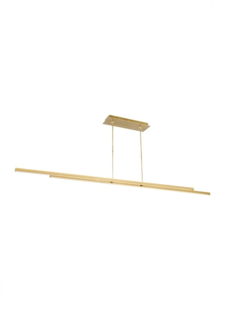 VISUAL COMFORT MODERN, STAGGER LINEAR SUSPENSION, PENDANT LIGHT