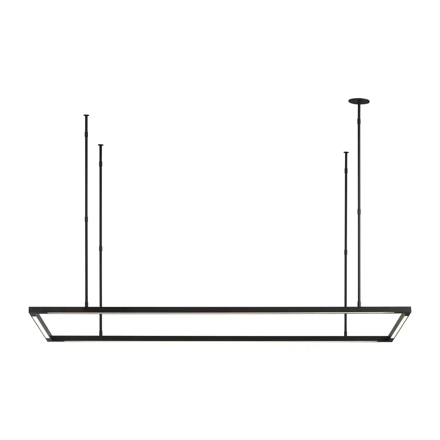 VISUAL COMFORT MODERN, STAGGER HALO LINEAR SUSPENSION, PENDANT LIGHT