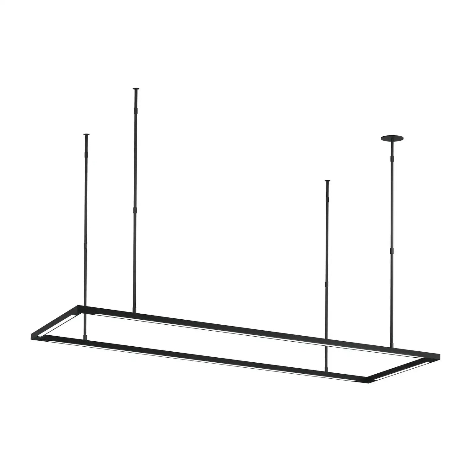 VISUAL COMFORT MODERN, STAGGER HALO LINEAR SUSPENSION, PENDANT LIGHT