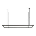 VISUAL COMFORT MODERN, STAGGER HALO LINEAR SUSPENSION, PENDANT LIGHT