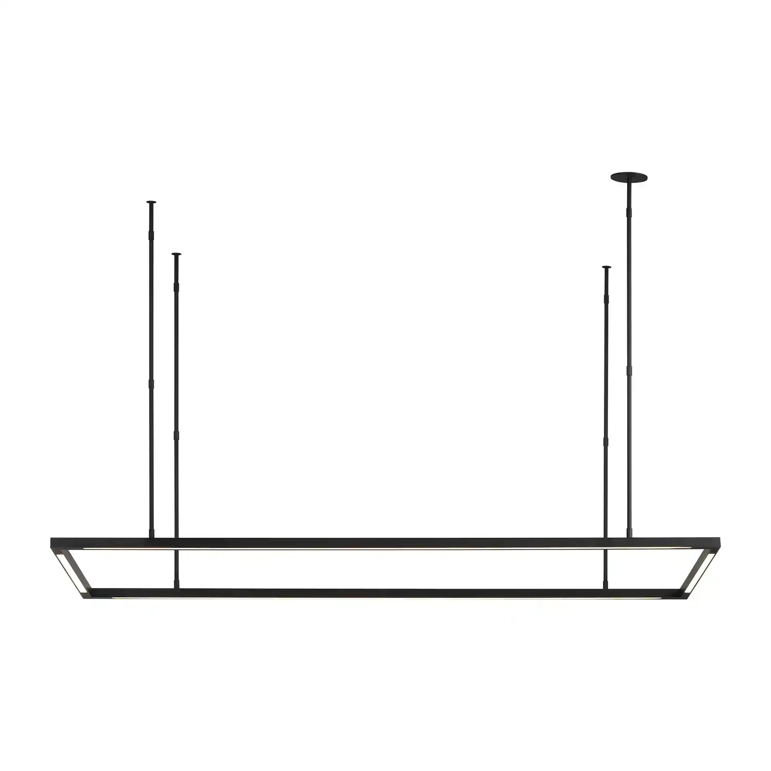 VISUAL COMFORT MODERN, STAGGER HALO LINEAR SUSPENSION, PENDANT LIGHT