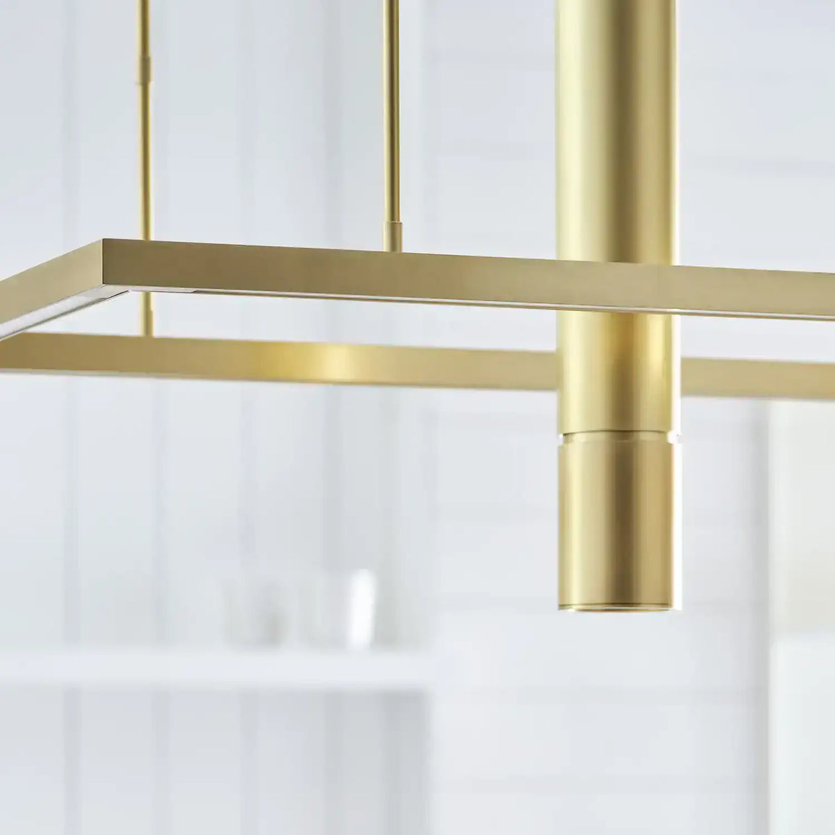 VISUAL COMFORT MODERN, STAGGER HALO LINEAR SUSPENSION, PENDANT LIGHT