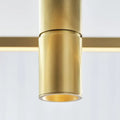 VISUAL COMFORT MODERN, STAGGER HALO LINEAR SUSPENSION, PENDANT LIGHT