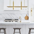 VISUAL COMFORT MODERN, STAGGER HALO LINEAR SUSPENSION, PENDANT LIGHT