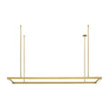 VISUAL COMFORT MODERN, STAGGER HALO LINEAR SUSPENSION, PENDANT LIGHT
