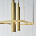 VISUAL COMFORT MODERN, STAGGER HALO LINEAR SUSPENSION, PENDANT LIGHT
