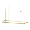 VISUAL COMFORT MODERN, STAGGER HALO LINEAR SUSPENSION, PENDANT LIGHT