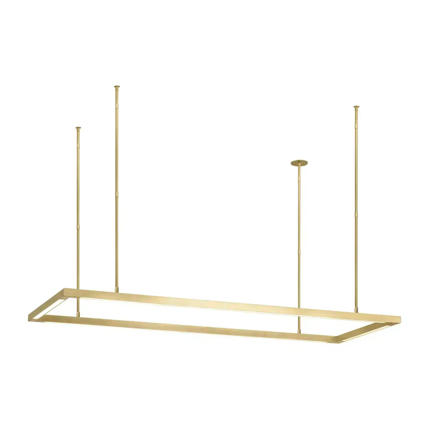 VISUAL COMFORT MODERN, STAGGER HALO LINEAR SUSPENSION, PENDANT LIGHT