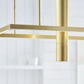 VISUAL COMFORT MODERN, STAGGER HALO LINEAR SUSPENSION, PENDANT LIGHT