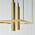VISUAL COMFORT MODERN, STAGGER HALO LINEAR SUSPENSION, PENDANT LIGHT