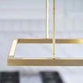 VISUAL COMFORT MODERN, STAGGER HALO LINEAR SUSPENSION, PENDANT LIGHT