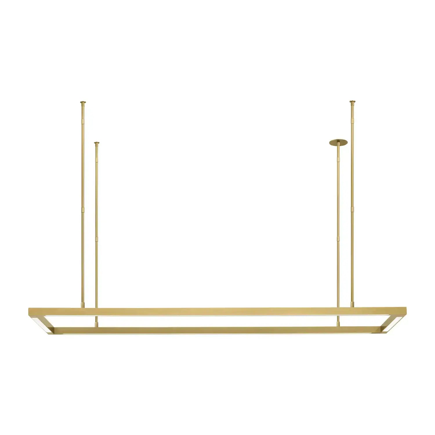VISUAL COMFORT MODERN, STAGGER HALO LINEAR SUSPENSION, PENDANT LIGHT