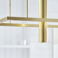 VISUAL COMFORT MODERN, STAGGER HALO LINEAR SUSPENSION, PENDANT LIGHT