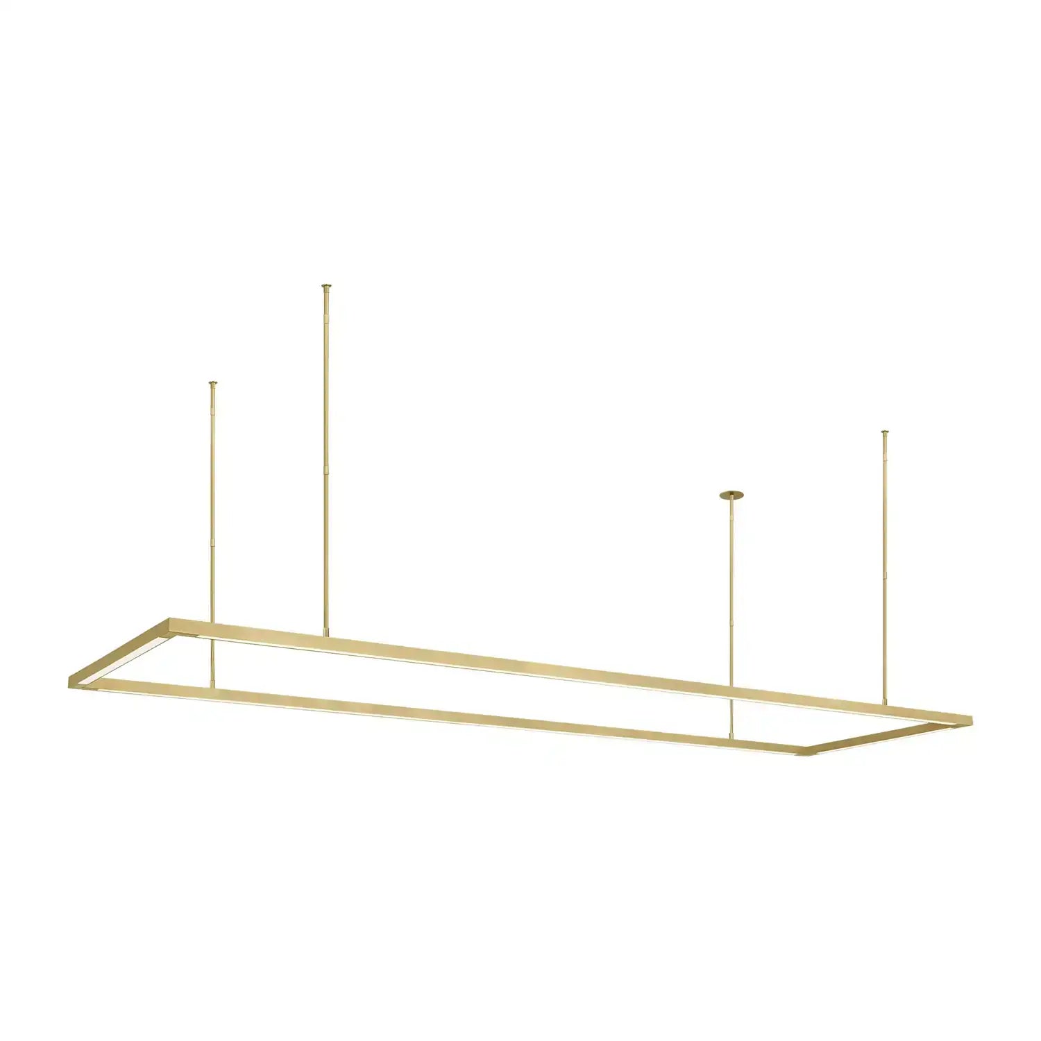 VISUAL COMFORT MODERN, STAGGER HALO LINEAR SUSPENSION, PENDANT LIGHT