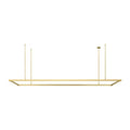 VISUAL COMFORT MODERN, STAGGER HALO LINEAR SUSPENSION, PENDANT LIGHT