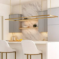 VISUAL COMFORT MODERN, STAGGER HALO LINEAR SUSPENSION, PENDANT LIGHT