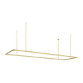 VISUAL COMFORT MODERN, STAGGER HALO LINEAR SUSPENSION, PENDANT LIGHT